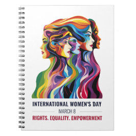 Women Ansikte Art | Internationell kvinnodagen | I Anteckningsbok