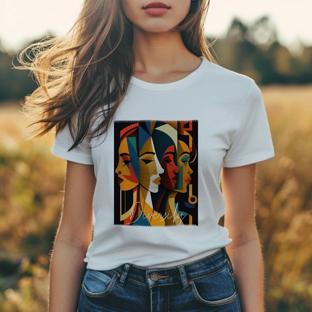 Women Ansikte T Shirt (Skapare uppladdad)