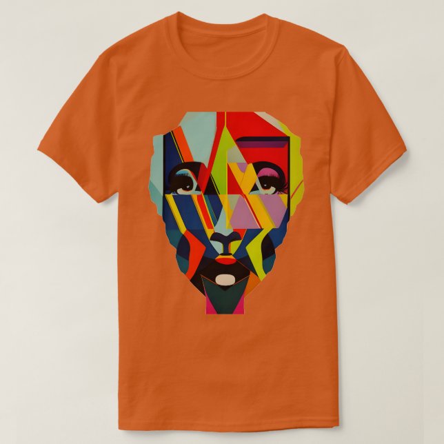 Women ansikte t shirt (Design framsida)