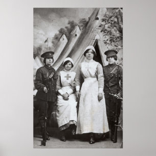 Women at War, 1914-18 Poster