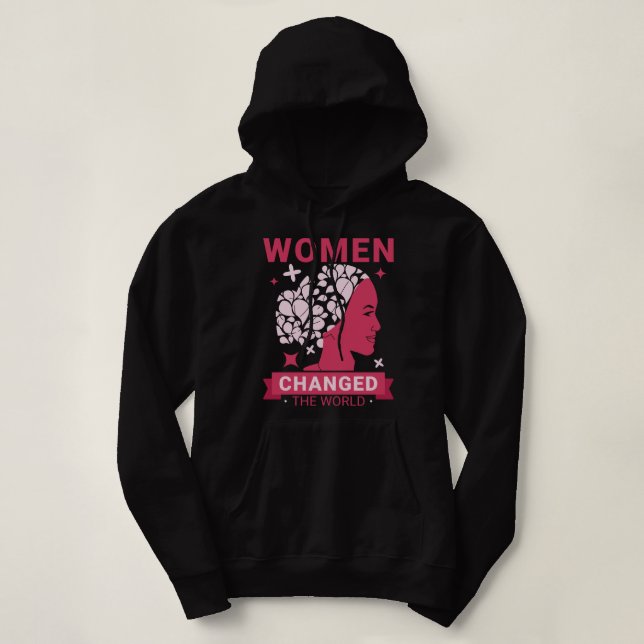 Women Changed The World Feminist T Shirt (Design framsida)