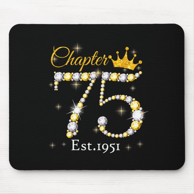 Women Chapter 75 Fabulous Est 1951 75th Birthday Q Musmatta (Framsidan)