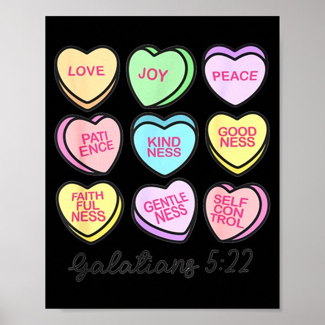 Women Christian Valentine Galatians Conversation H Poster (Framsidan)