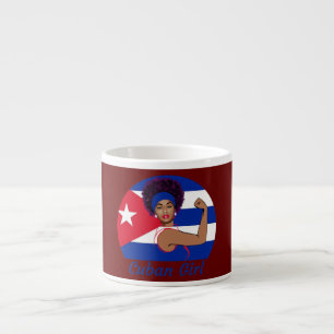 Women Cuban Girl Strong Cubanita Free Cuba Flagga Espressomugg