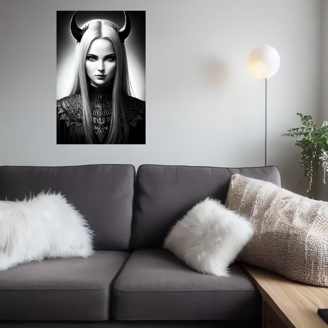 Women demon Lord | AI Art Poster (Skapare uppladdad)