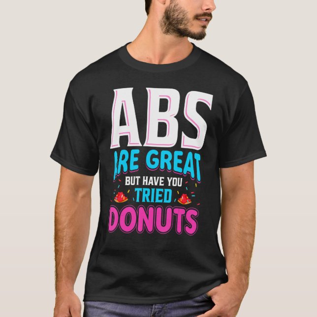 Women Donut Manar Sarkastic Workout T Shirt (Framsida)