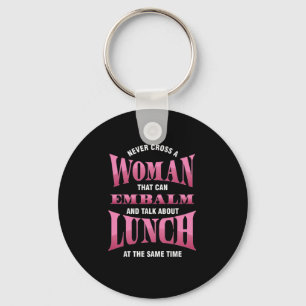 Women Embalmer Embalming Mortician Morgue Gift Nyckelring