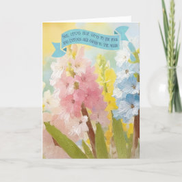 Women Faith Bible, Hyacint Flowers, Mor Day Helgkort