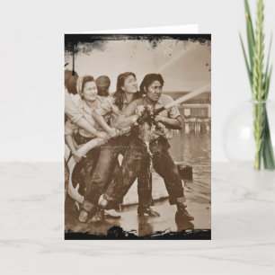 Women Firefighters Pearl Harbour 7 december Kort