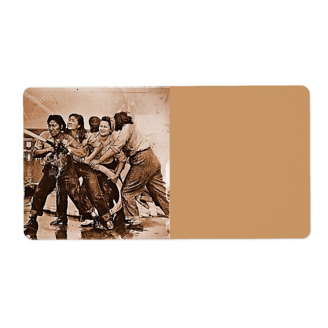 Women Firefighters Pearl Harbour December 7:e Fraktsedel (Framsidan)