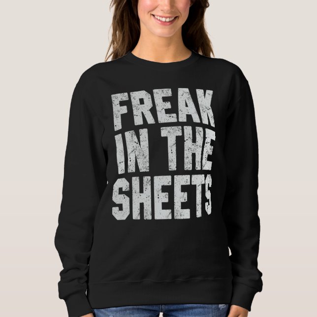 Women Freak In The Sheets Accountant Accounting CP T Shirt (Framsida)