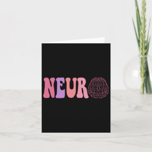 Women Girl Neurology Neuro Nurse Neuro Squad Kort