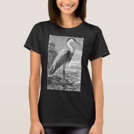 Women Heron T Shirt