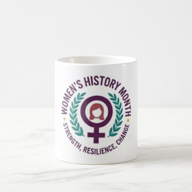 Women History Month Mug Kaffemugg (Center)