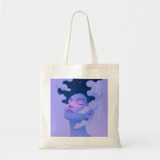 women in the sky tote bag tygkasse