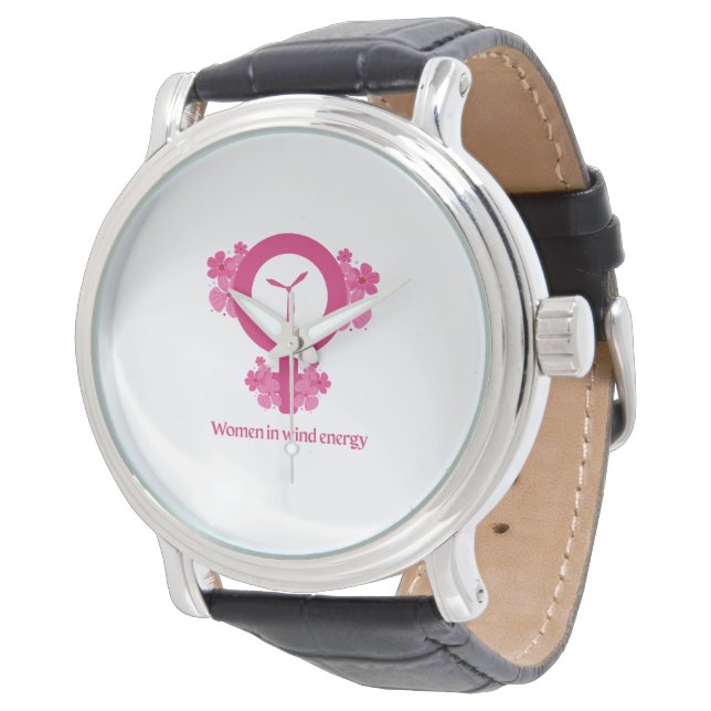Women in Wind Energy – Feminist Gift Armbandsur (Vinklad)