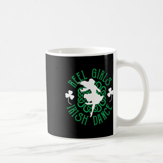 Women Irish Step Dancer Step Dancing Reel Girls Ir Kaffemugg (Höger)