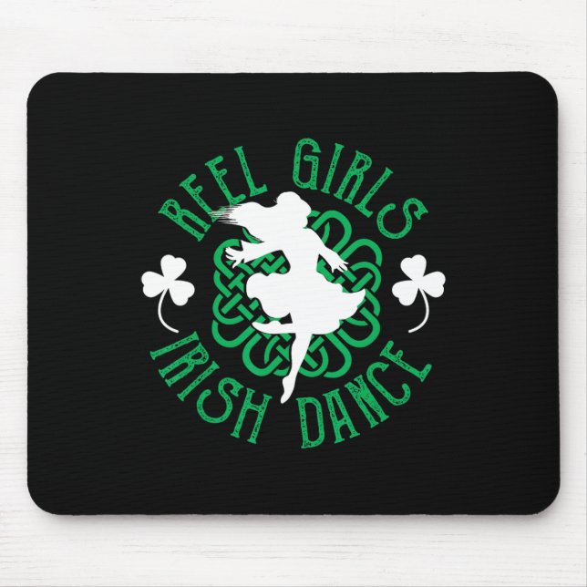 Women Irish Step Dancer Step Dancing Reel Girls Ir Musmatta (Framsidan)