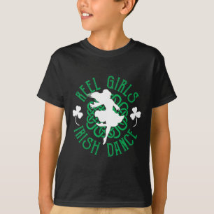 Women Irish Step Dancer Step Dancing Reel Girls Ir T Shirt