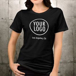 Women Jersey V-Nacke T-Shirt Anpassningsbar Compan