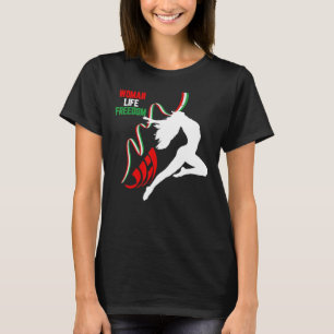 Women Life Freedom Zan Zendegi Azadi Farsi calligr T Shirt