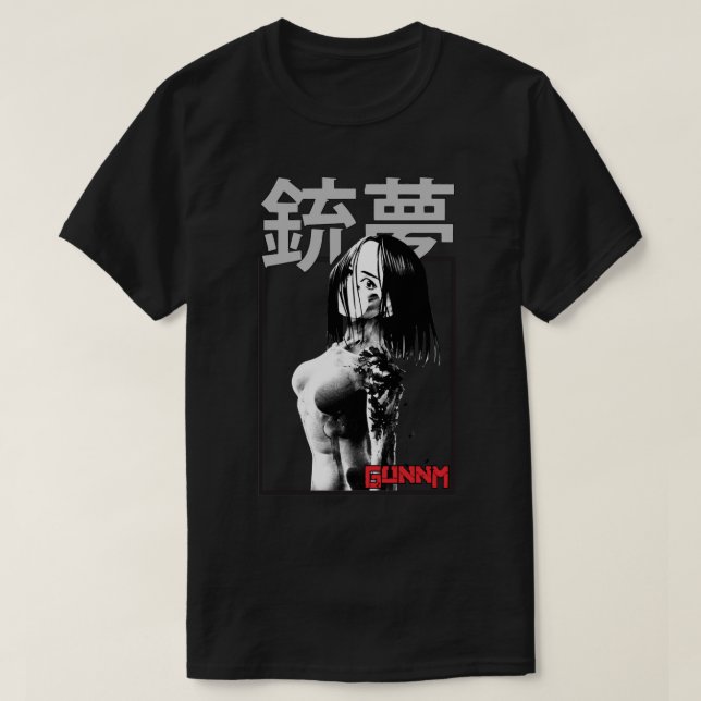 Women Manar Alita Battle Angel Fantastisk för Movi T Shirt (Design framsida)