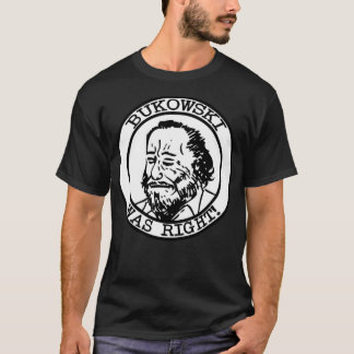 Women Manar Charles Bukowski Coola Graphic Gift T Shirt