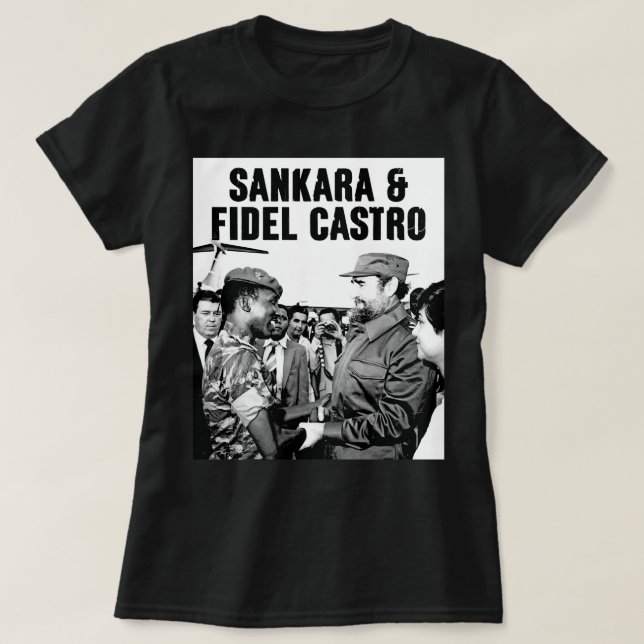 Women Manar Che Guevara Thomas av Sankara Afrika G T Shirt (Design framsida)