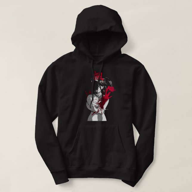 Women Manar Elfen Manga Anime Ljugit gåvor till fi Hoodie (Design framsida)