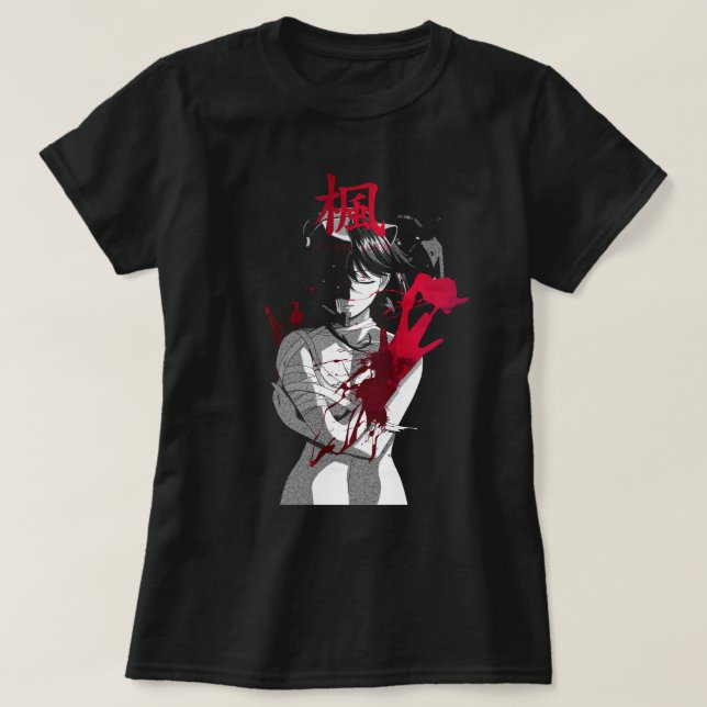 Women Manar Elfen Manga Anime Ljugit gåvor till fi T Shirt (Design framsida)