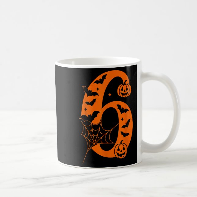 Women Men Couple Halloween Costume 6 7 Rizz Six Se Kaffemugg (Höger)