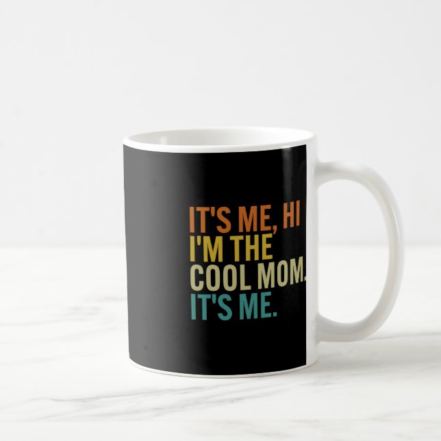 Women Mors dag Retro, jag är Coolan Mamma Kaffemugg (Höger)