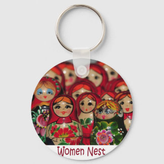 Women Nest, ryska kapningsdockor Nyckelring