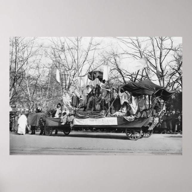 Women of the Bible Lands, 1913 Poster (Framsidan)