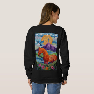 Women of Valor Quilt, Women's Sweatshirt T Shirt