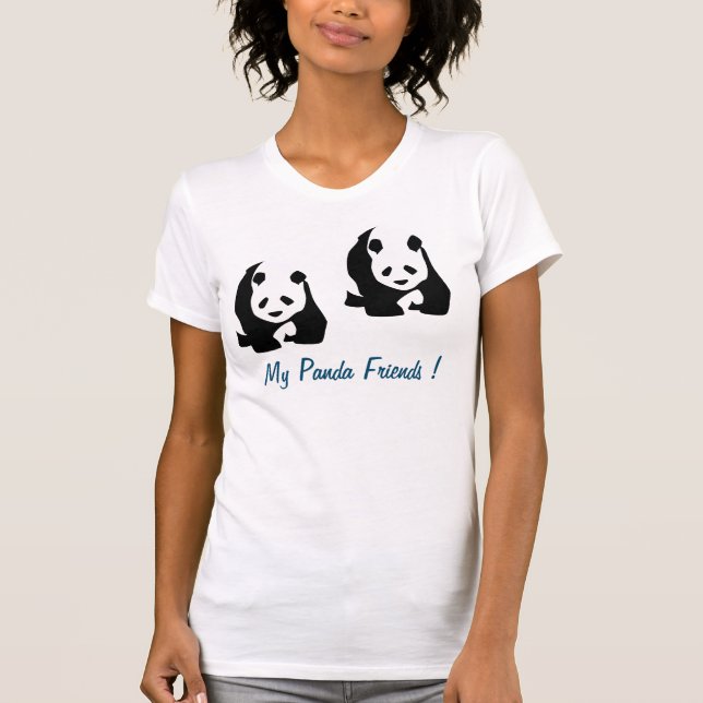 Women Panda T-Shirt (Framsida)