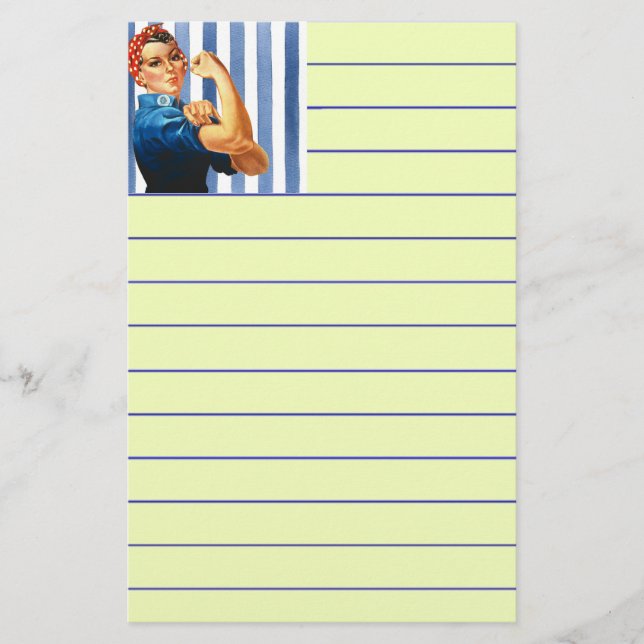 Women Power Stationery Brevpapper (Framsida)