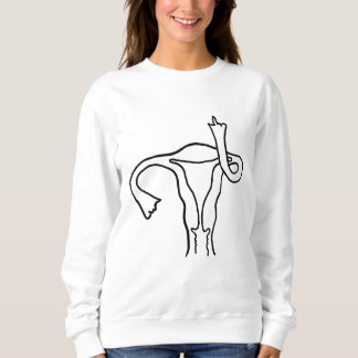 Women Pro Chockel Reproductive Högers Uterus Mitte T Shirt