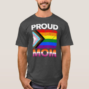 Women Proud Mamma Transgender Pride Lesbisk LGBT T Shirt