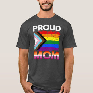 Women Proud Mamma Transgender Pride Lesbisk LGBT T Shirt
