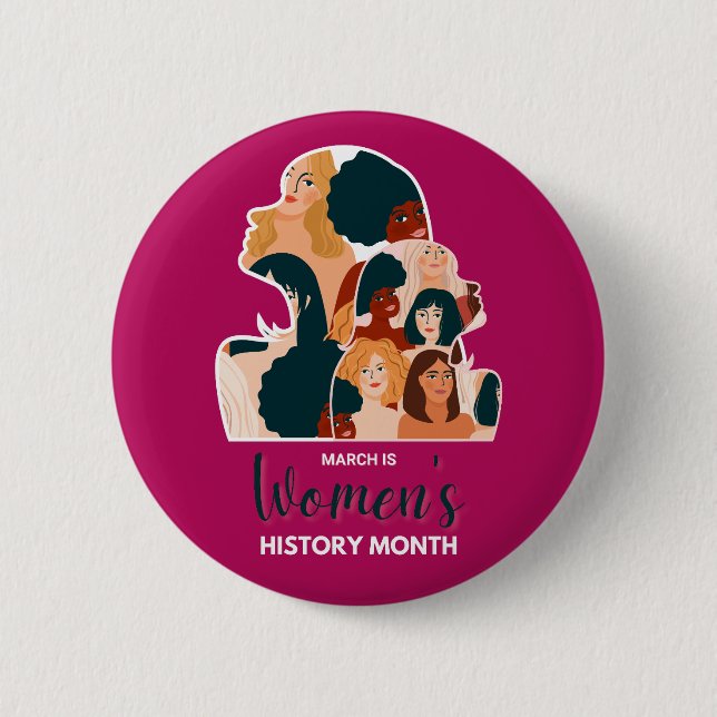 Women’s History Month 2026 Knapp (Framsida)
