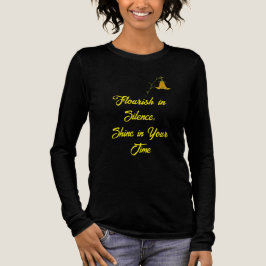 Women’s Long Sleeve T-Shirt – Flowers for the Soul