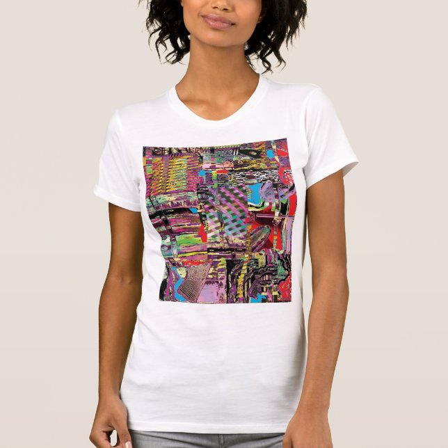 Women’s T‑Shirt – Urban Fractals T Shirt (Framsida)