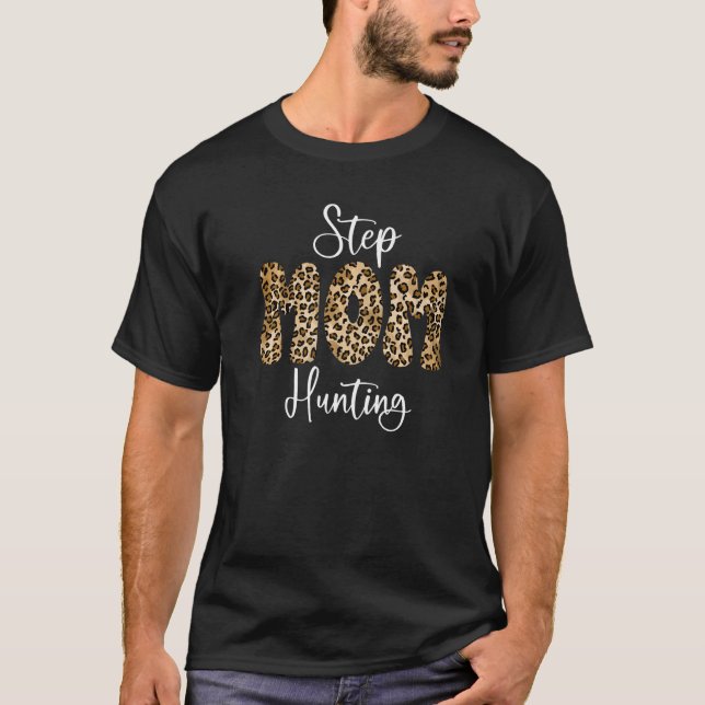"Women Stepmamma Hunting Stepmamma Hunting Leopard T Shirt (Framsida)