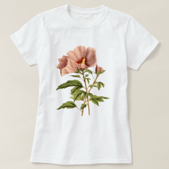 Women T-shirt "flower" (Design framsida)