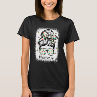 Women Teacher Life Apprecition Back to school Mes T Shirt