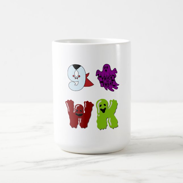 Women Tee Shirts, Manar Shirts, Mamma Ghost T-Shir Kaffemugg (Center)
