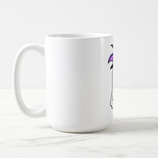 Women Tee Shirts, Manar Shirts, Mamma Ghost T-Shir Kaffemugg (Vänster)