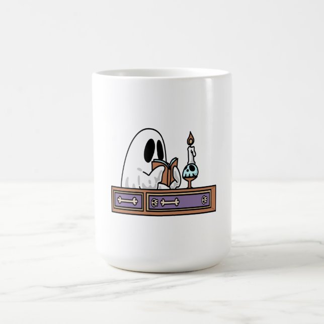 Women Tee Shirts, Manar Shirts, Mamma Ghost T-Shir Kaffemugg (Center)