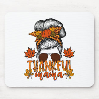 Women Thanksgiving Messy Bun Hair Fall Mamma Musmatta
